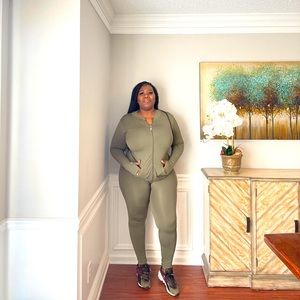 Olive Green 2 pc set